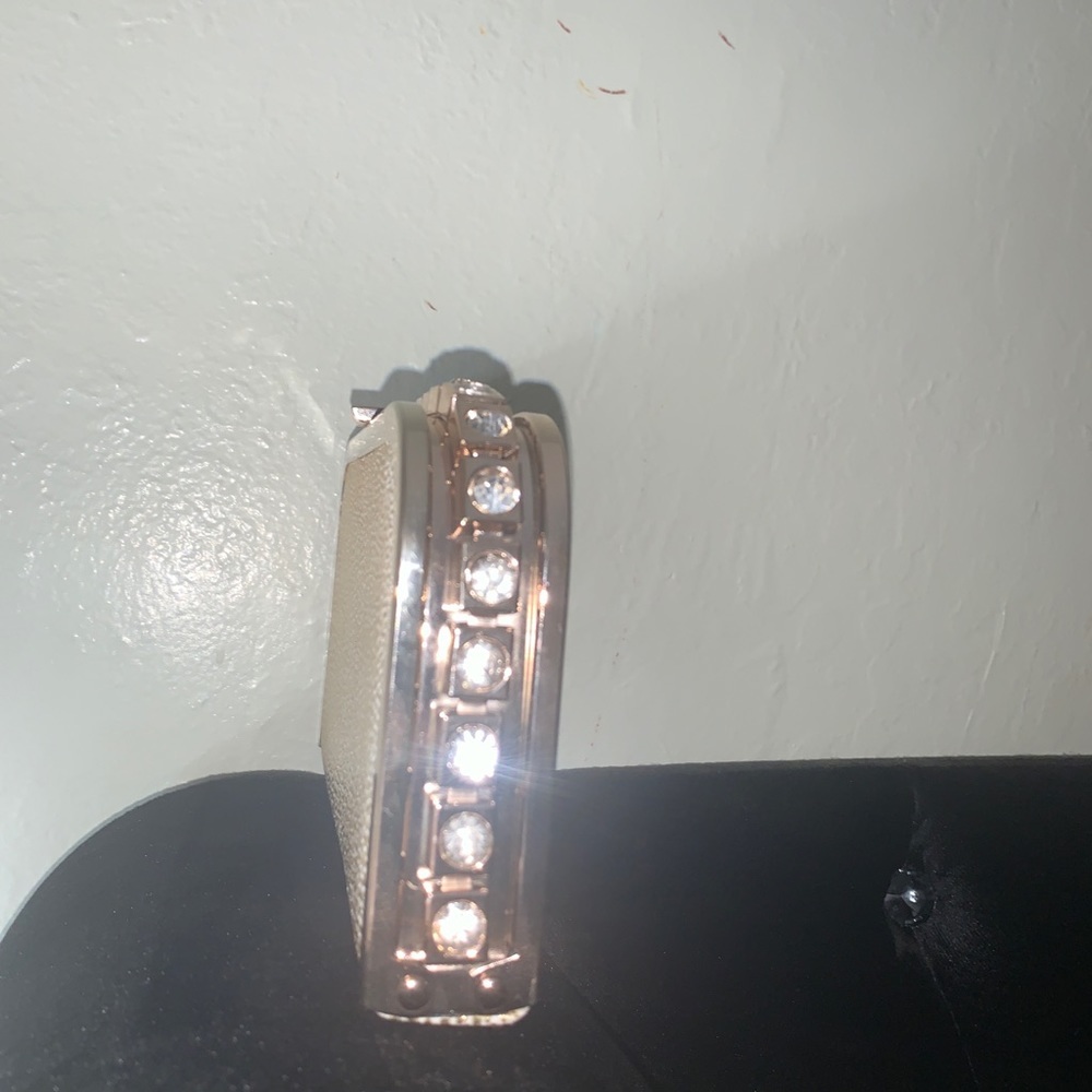 Beige crystal clutch - Picture 2 of 3